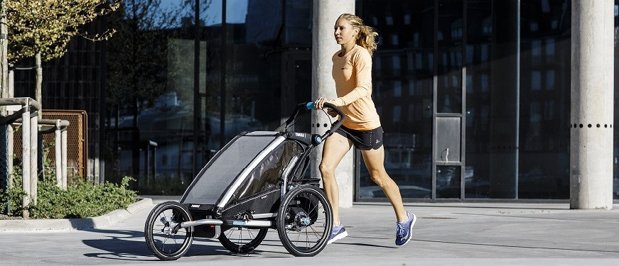 Large Thule Chariot Sport Black Ls Malmo 180607 5321